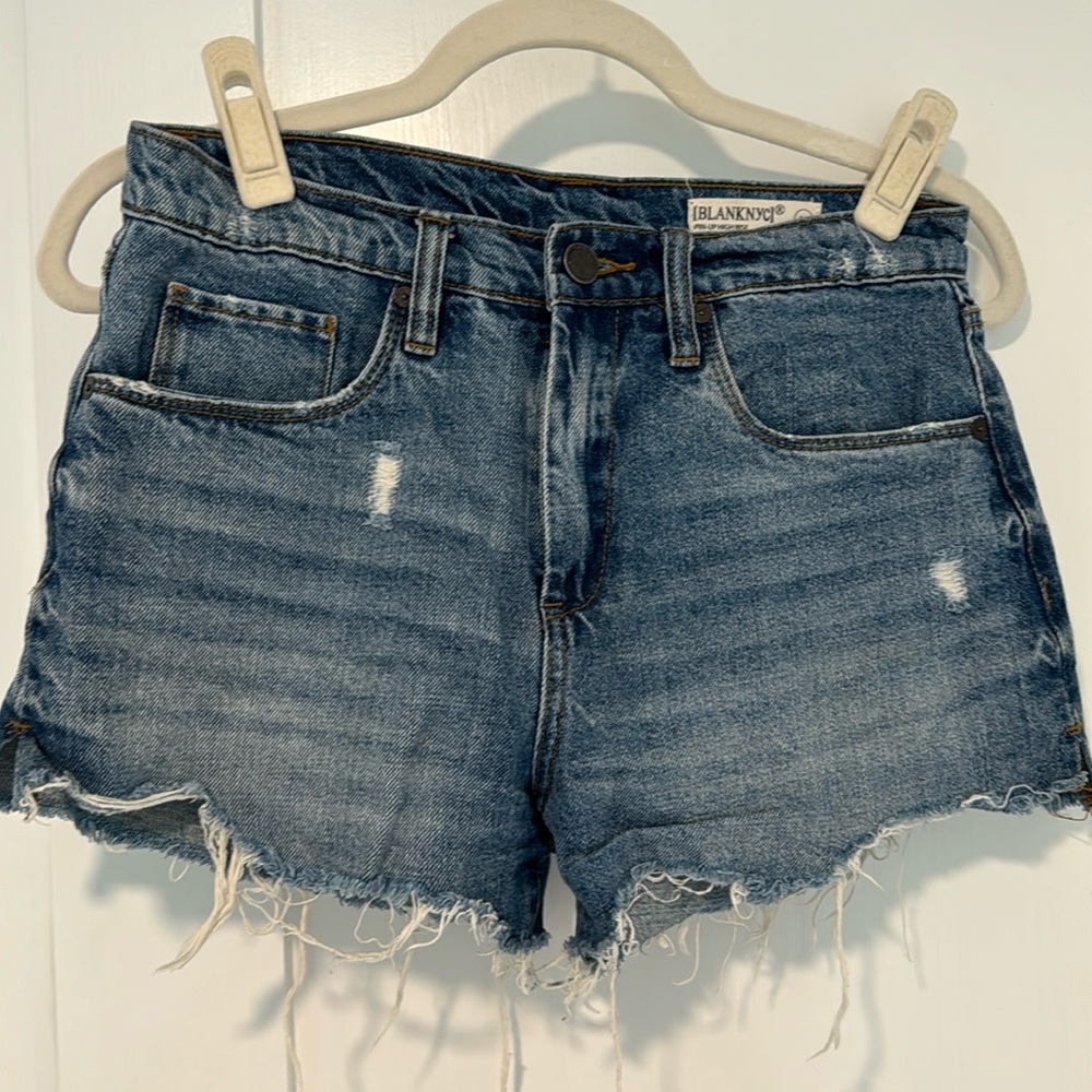 Blank Denim Pin-up high rise short size 27